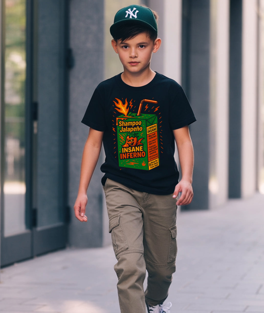 Shampoo Jalapeno Drink Youth T-Shirt