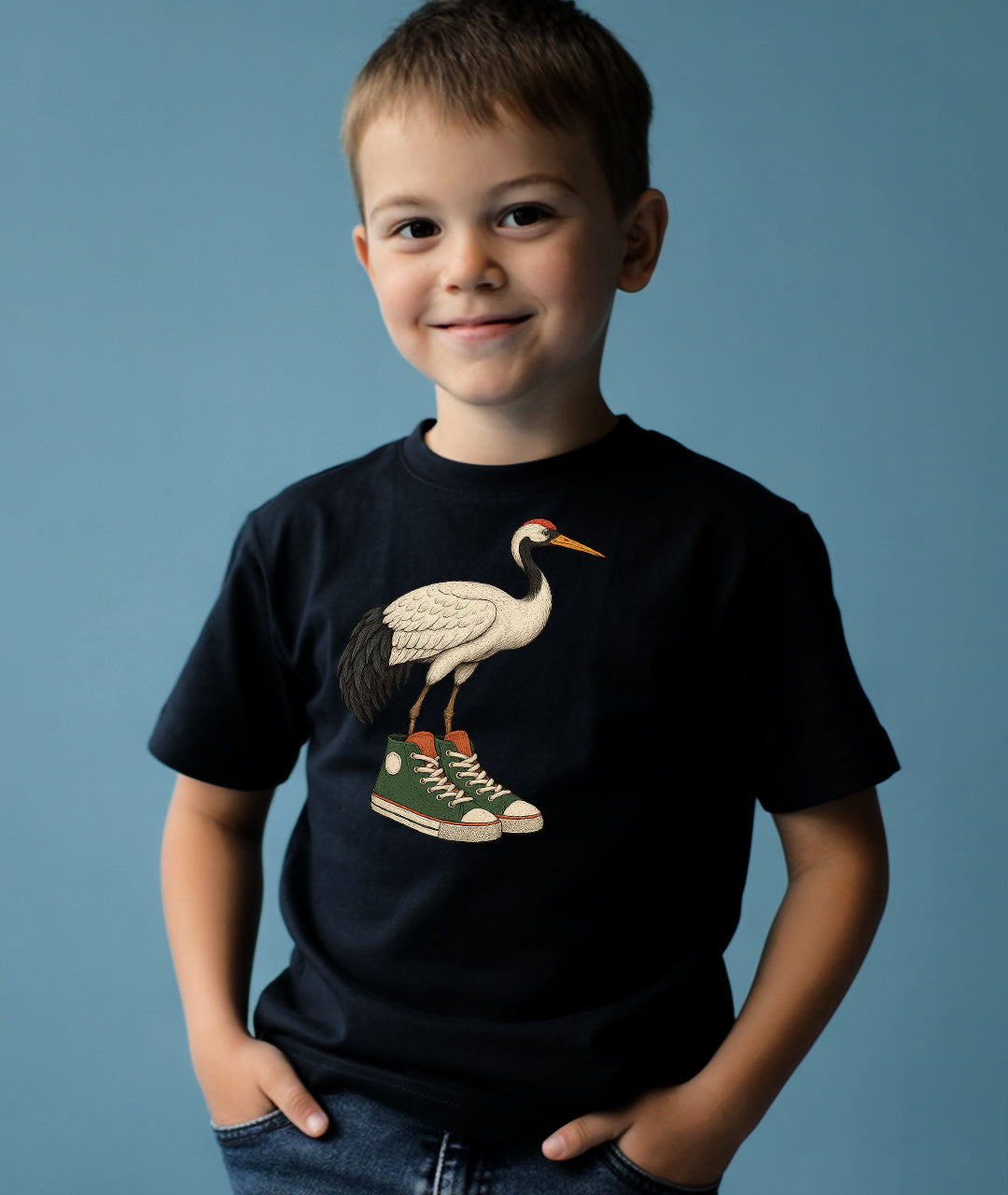 Shoe-feather Toddler Tee