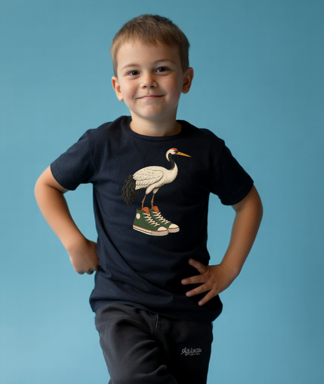 Shoe-feather Toddler Tee
