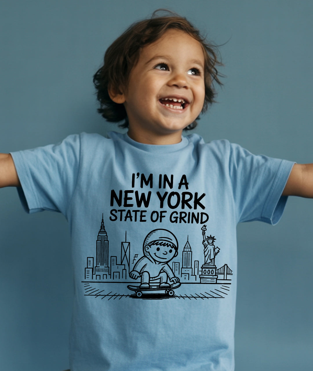 New York State of Grind Toddler Short Sleeve Tee