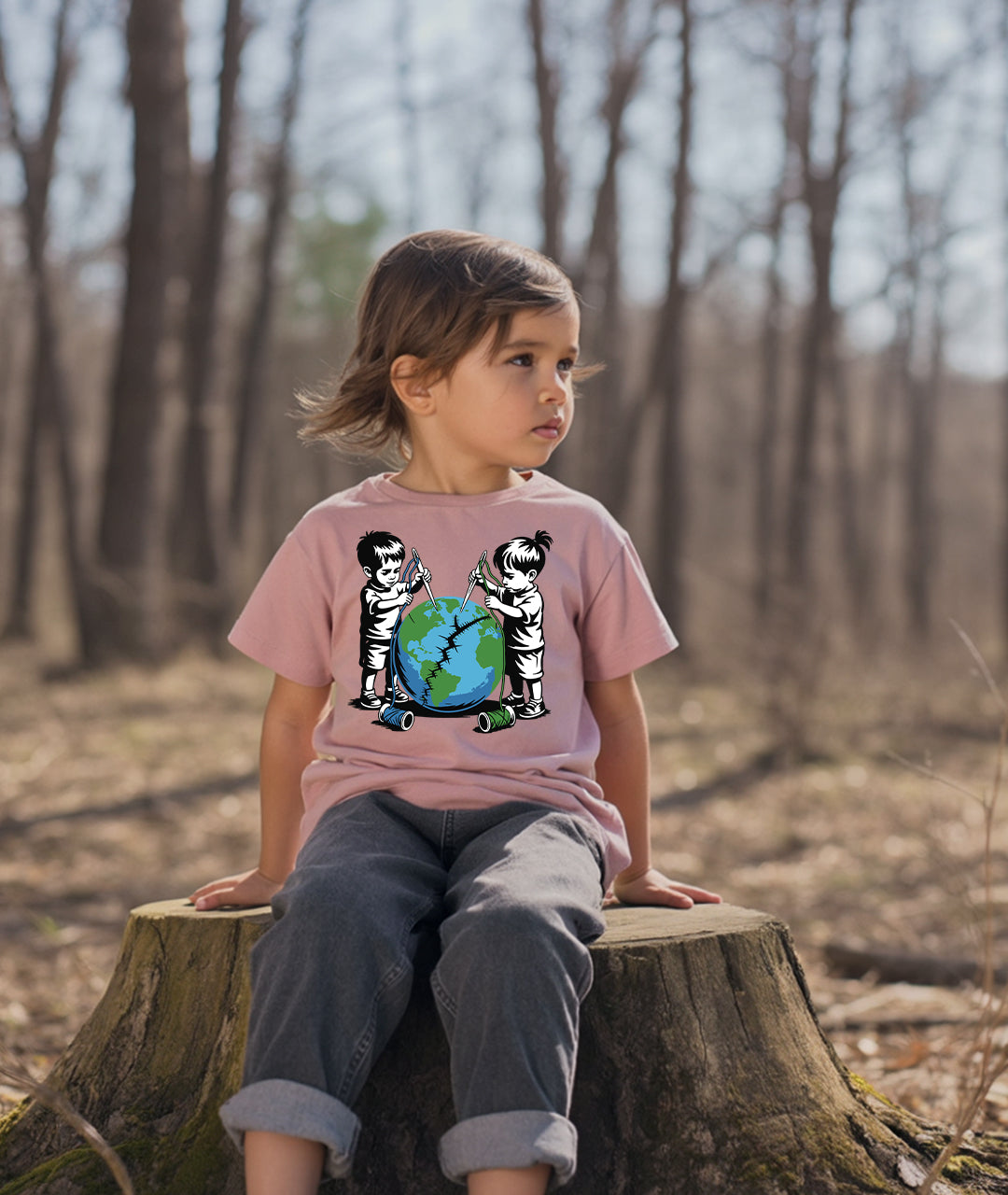 Stitching the Earth Back Together Toddler Tee