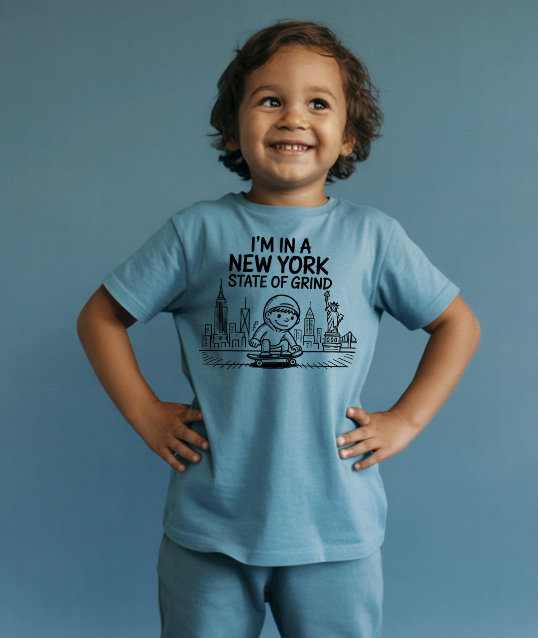 New York State of Grind Toddler Short Sleeve Tee