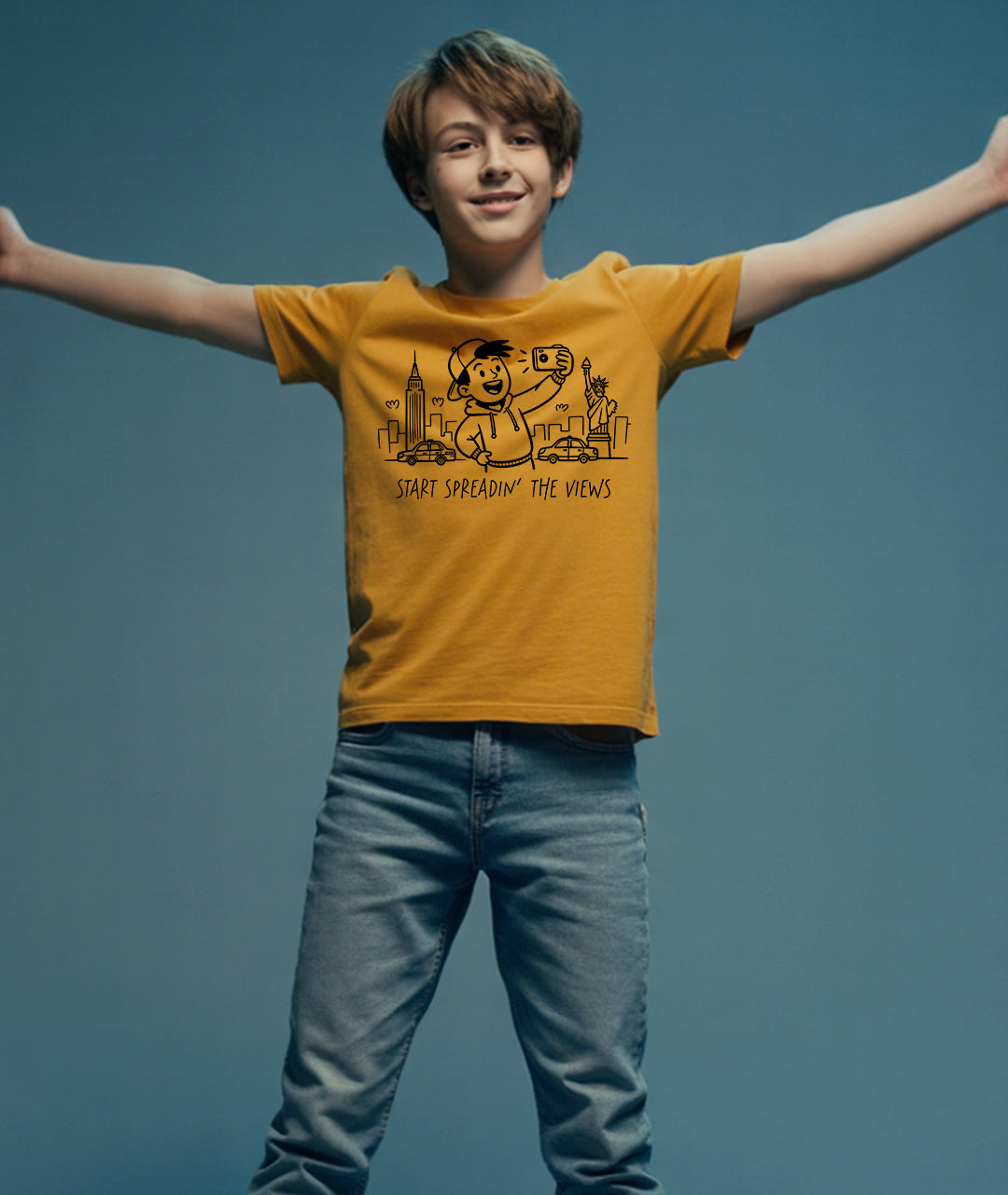 Start Spreadin The Views Youth T-Shirt