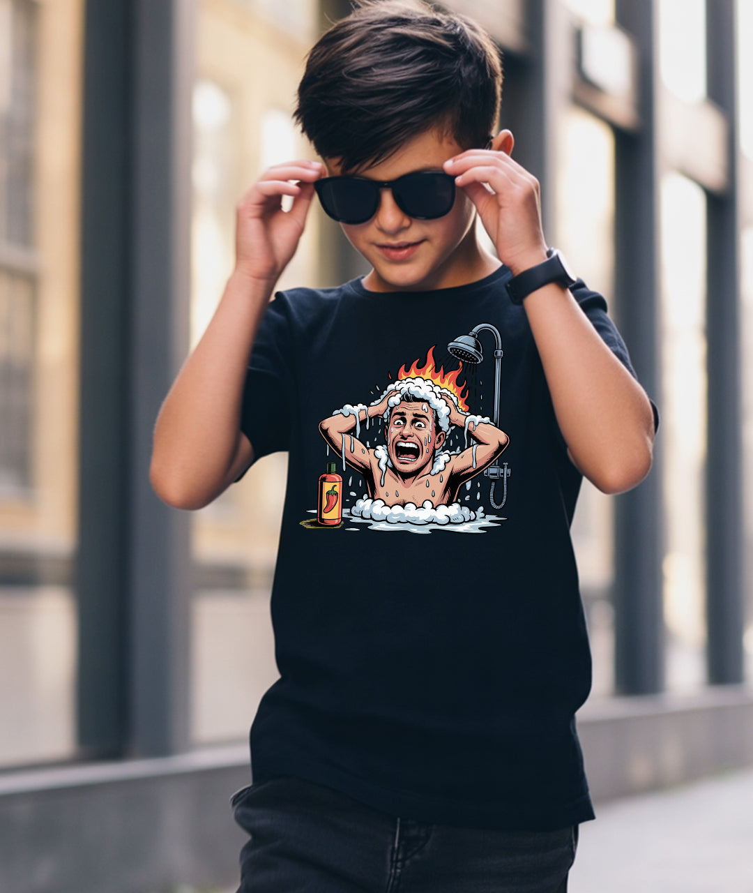 Bath on Fire Youth T-Shirt