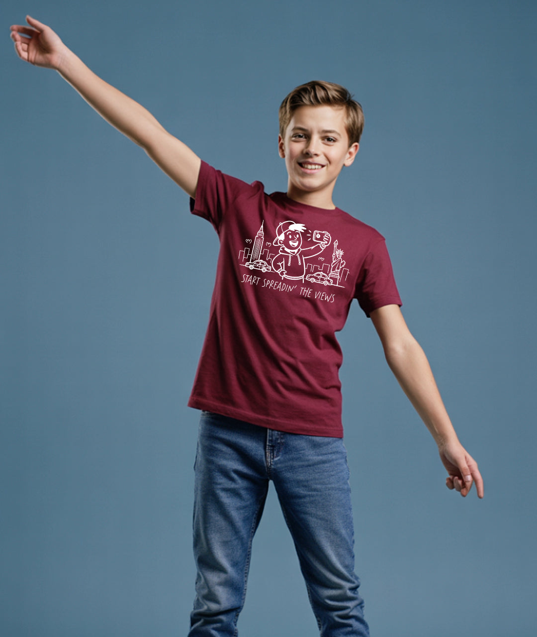 Start Spreadin The Views Youth T-Shirt