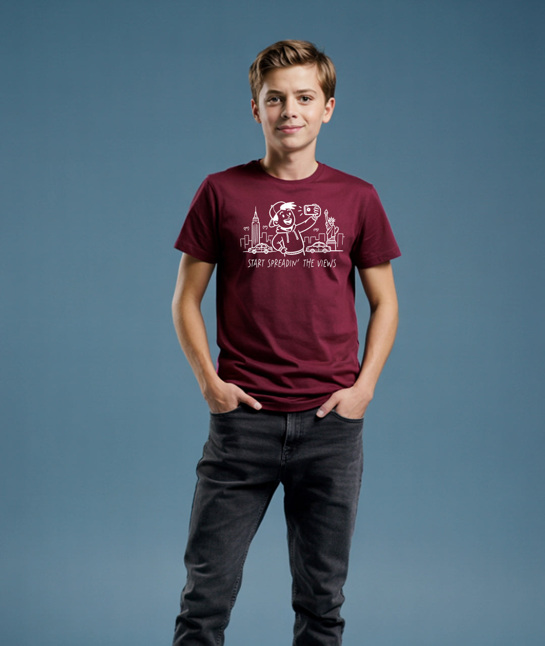 Start Spreadin The Views Youth T-Shirt