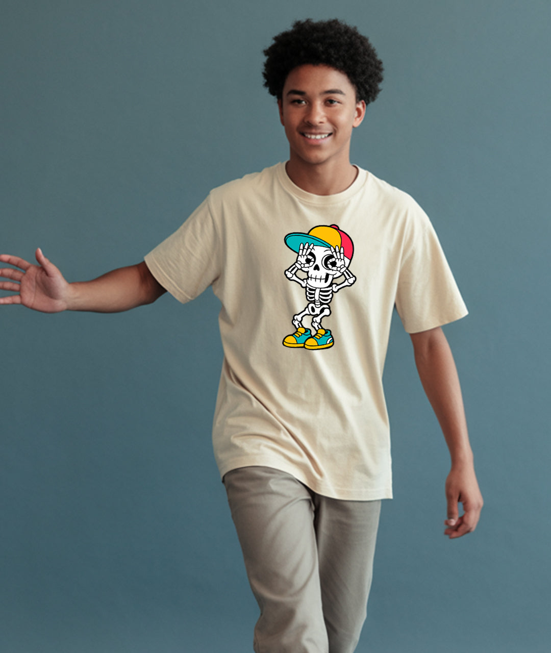 Griddy Skeleton - Bone Edition Youth T-Shirt