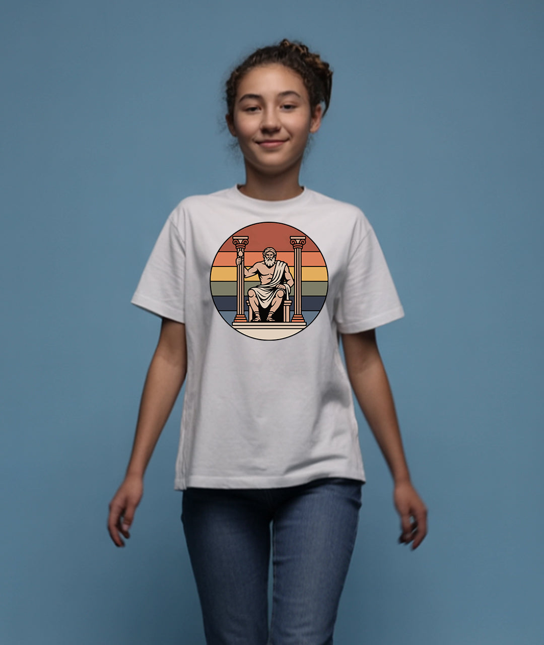 Statue of Zeus at Olympia Youth T-Shirt