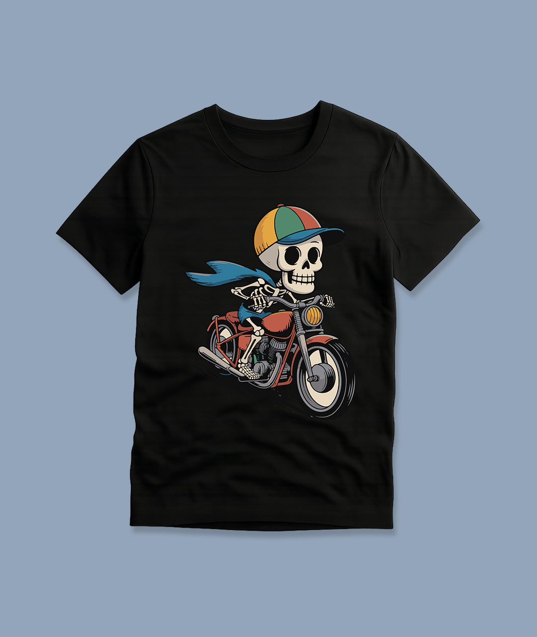 Biker Boney Youth T-Shirt