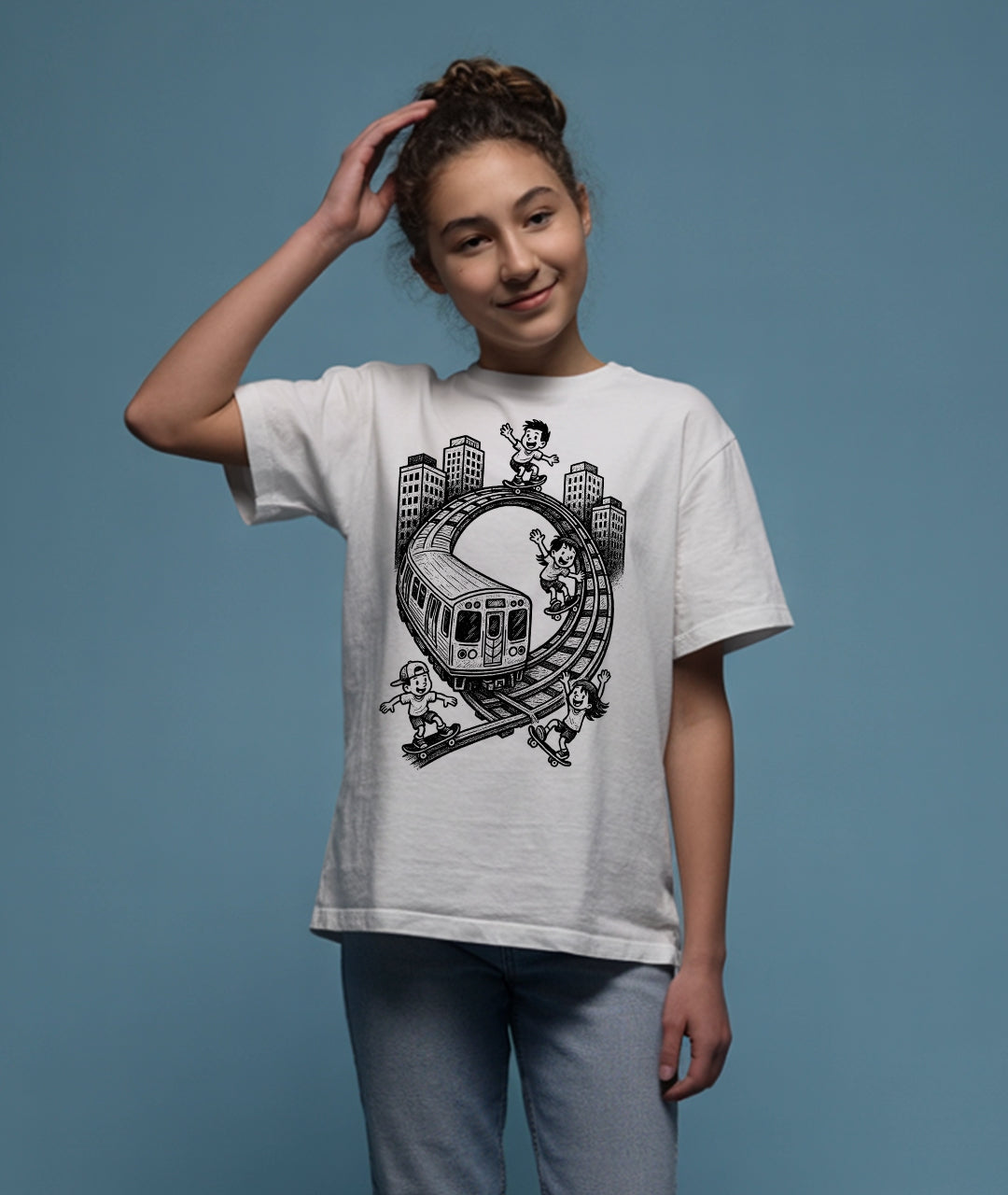 Train City Tour Youth T-Shirt