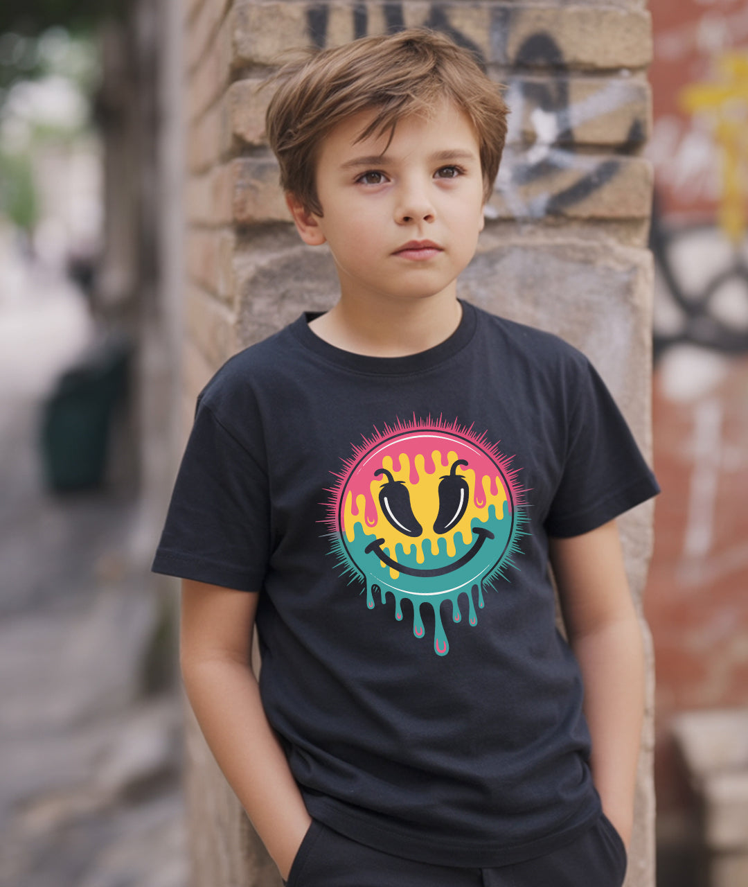 Smiley Jalapeño Toddler Tee