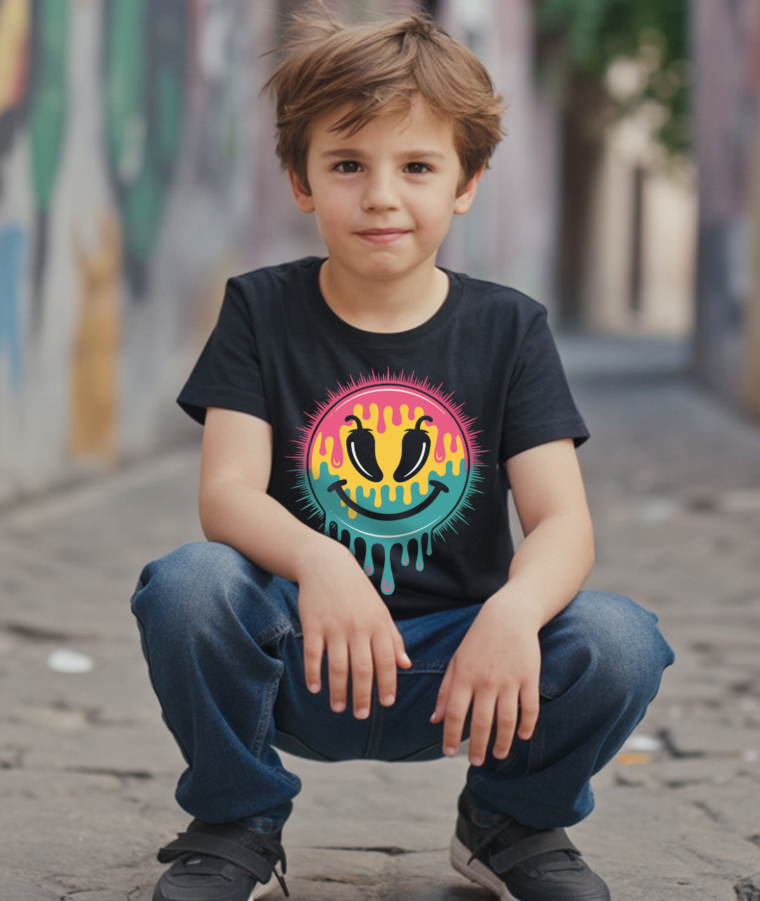 Smiley Jalapeño Toddler Tee