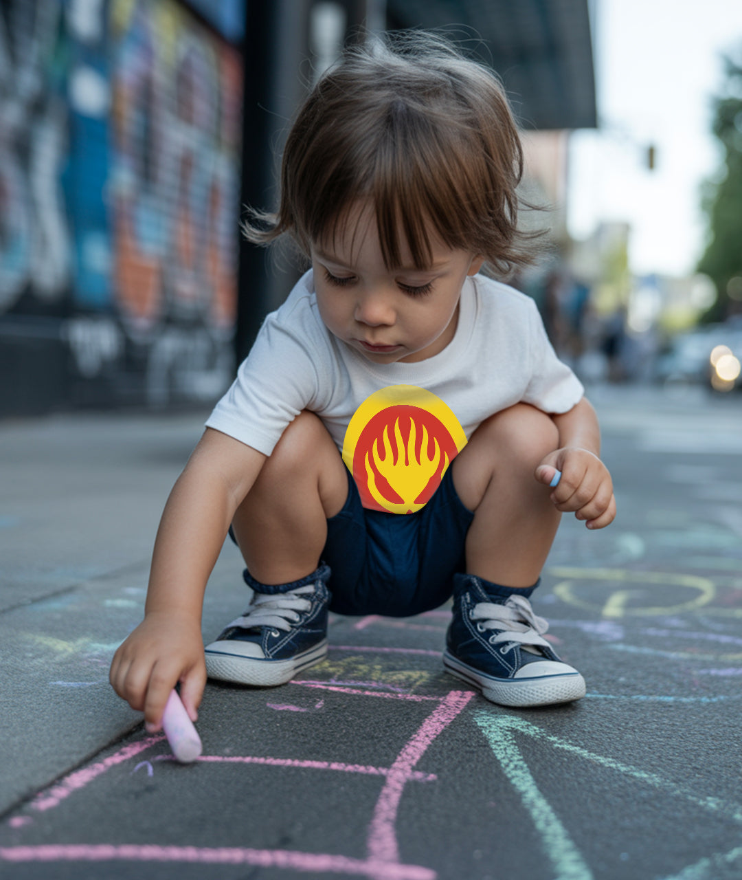 Jalapeño Flames Toddler Tee