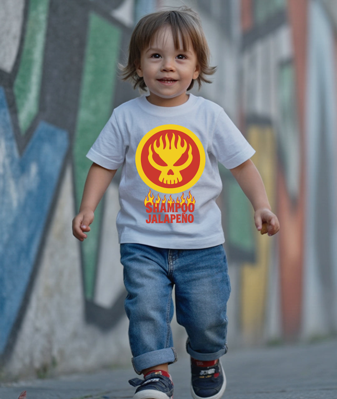 Jalapeño Flames Toddler Tee