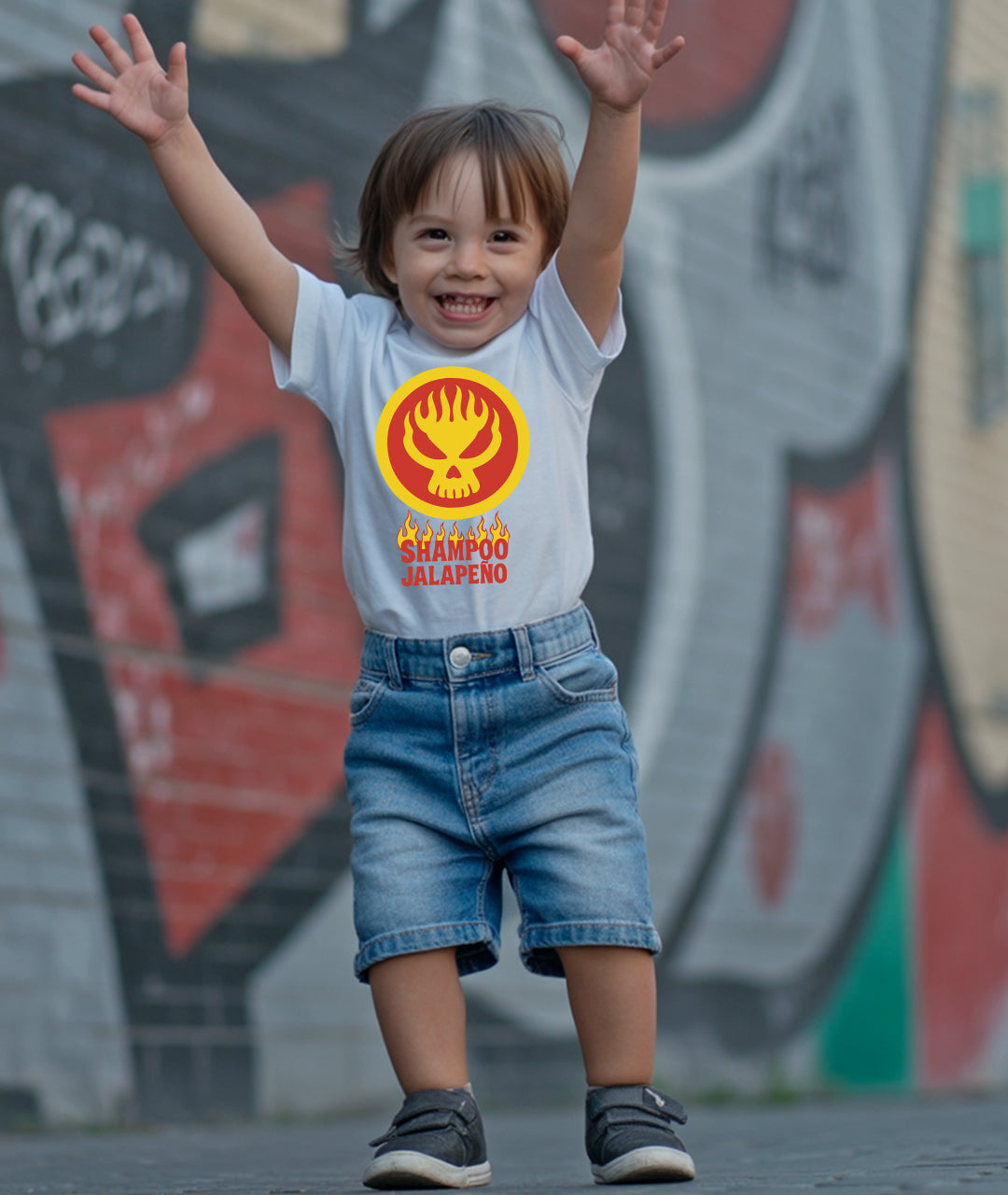 Jalapeño Flames Toddler Tee
