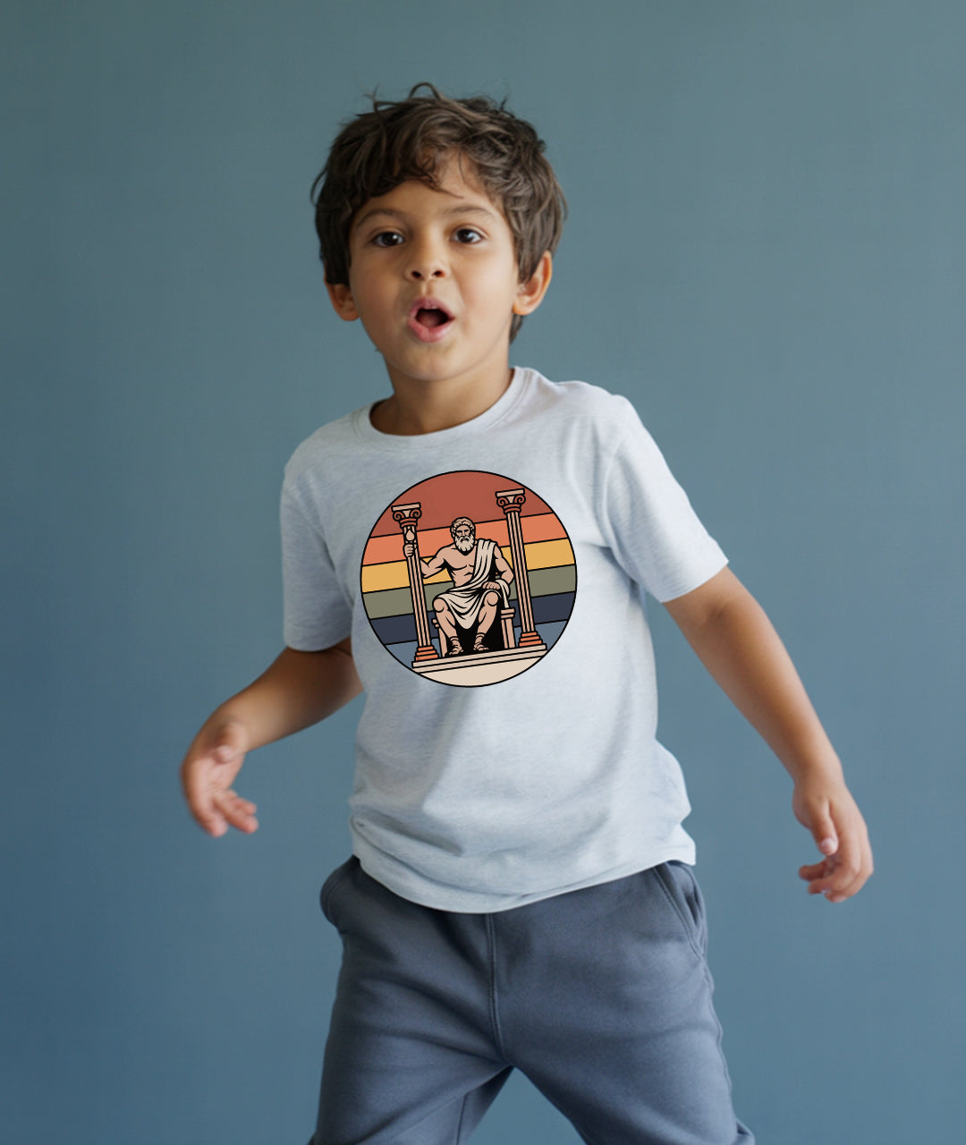 Statue of Zeus at Olympia Toddler Tee