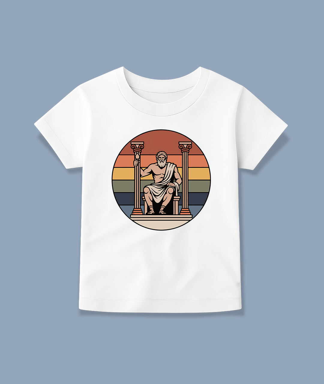 Statue of Zeus at Olympia Toddler Tee