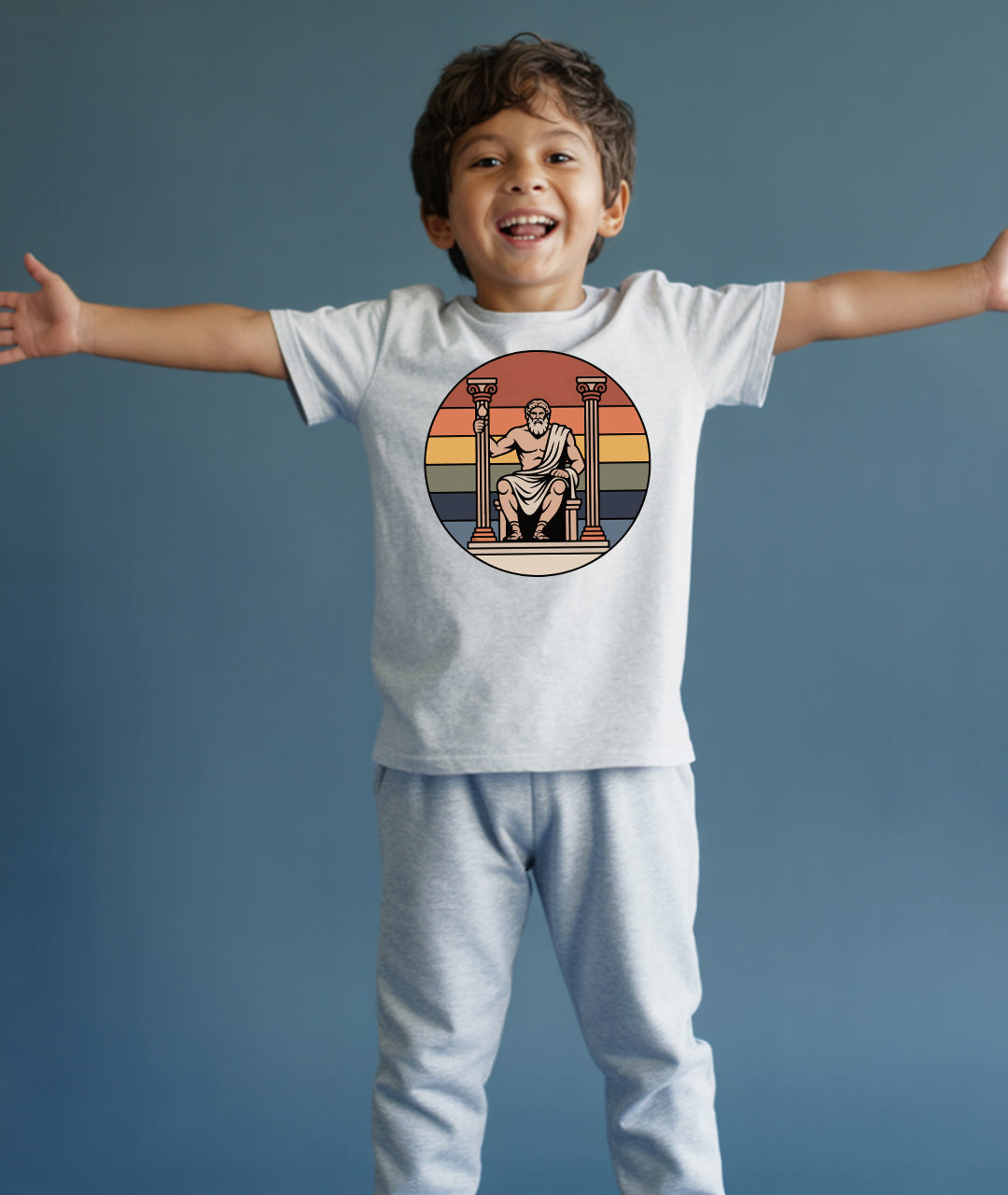 Statue of Zeus at Olympia Toddler Tee