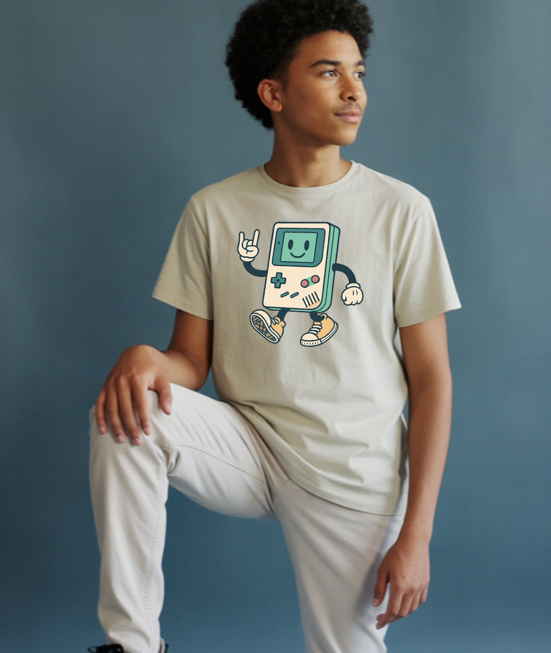 Cartoon Gameboy Youth T-Shirt