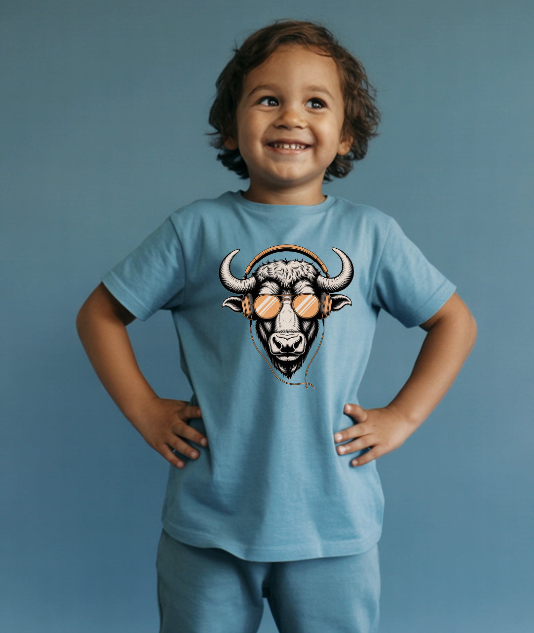 Bull Toddler Tee