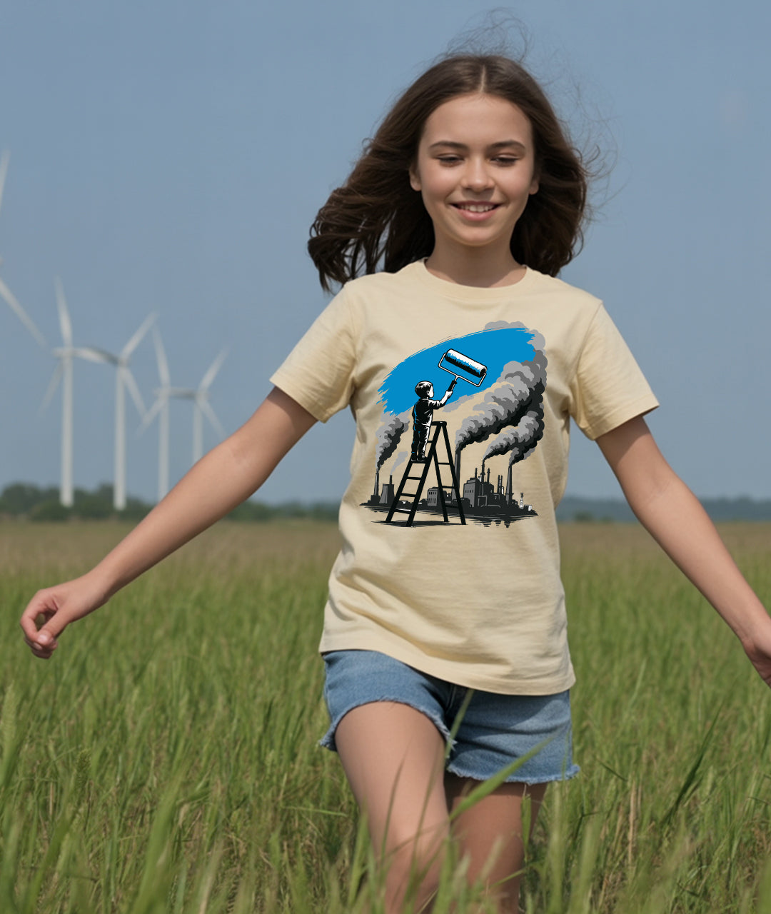 Brushing Out Pollution Youth T-Shirt