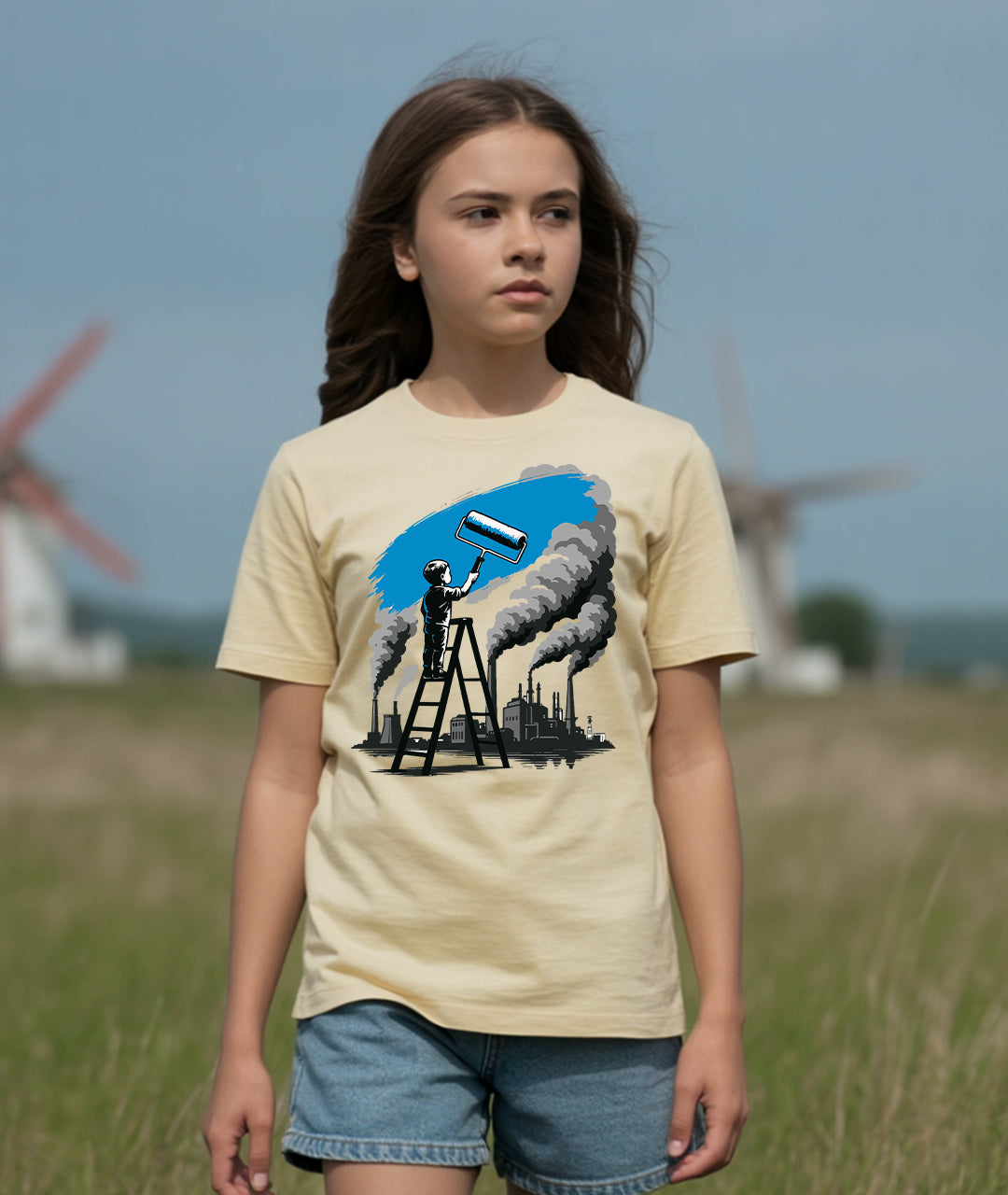 Brushing Out Pollution Youth T-Shirt