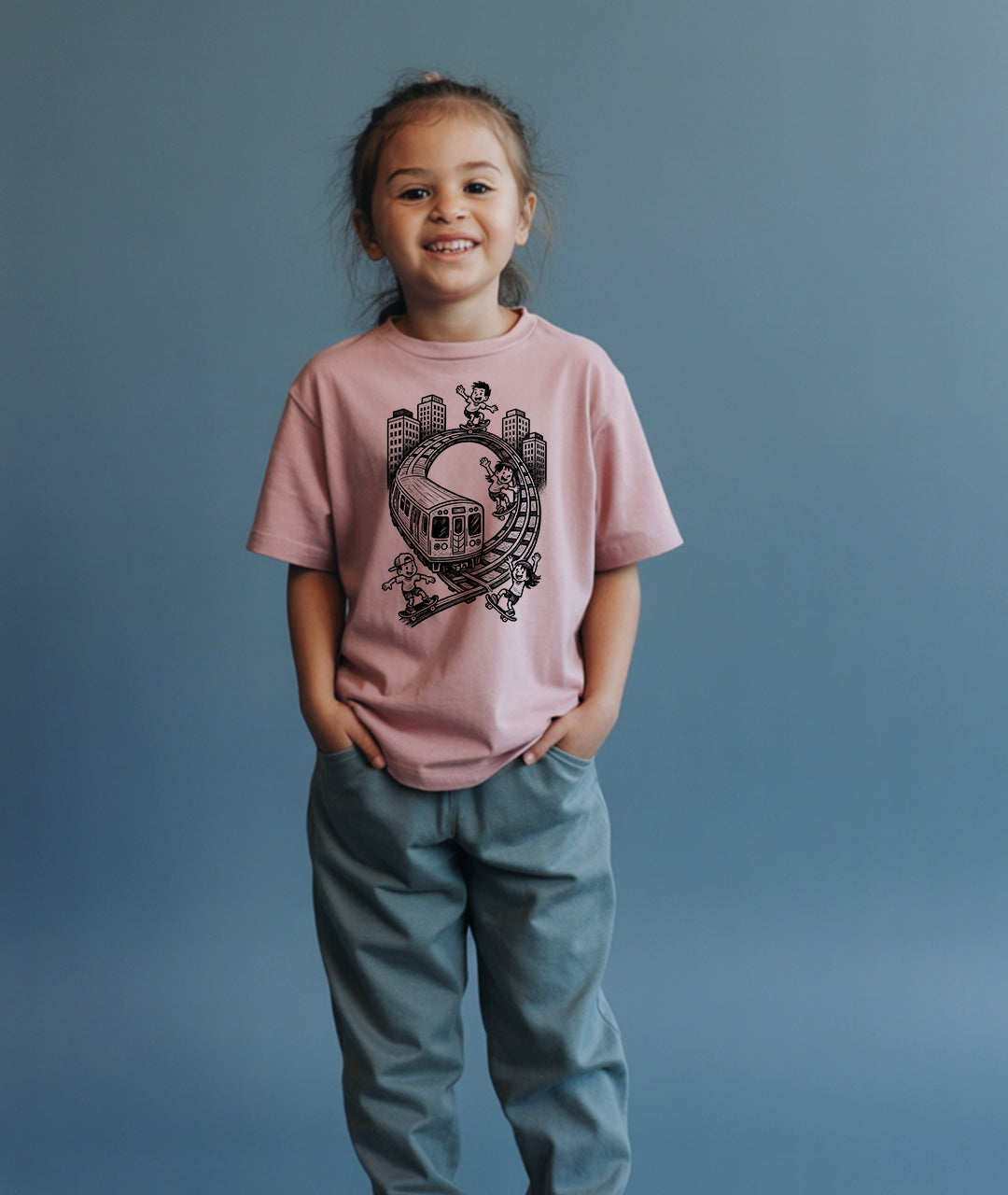 Train City Toddler Tee