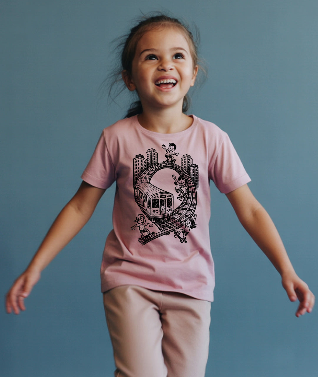 Train City Toddler Tee