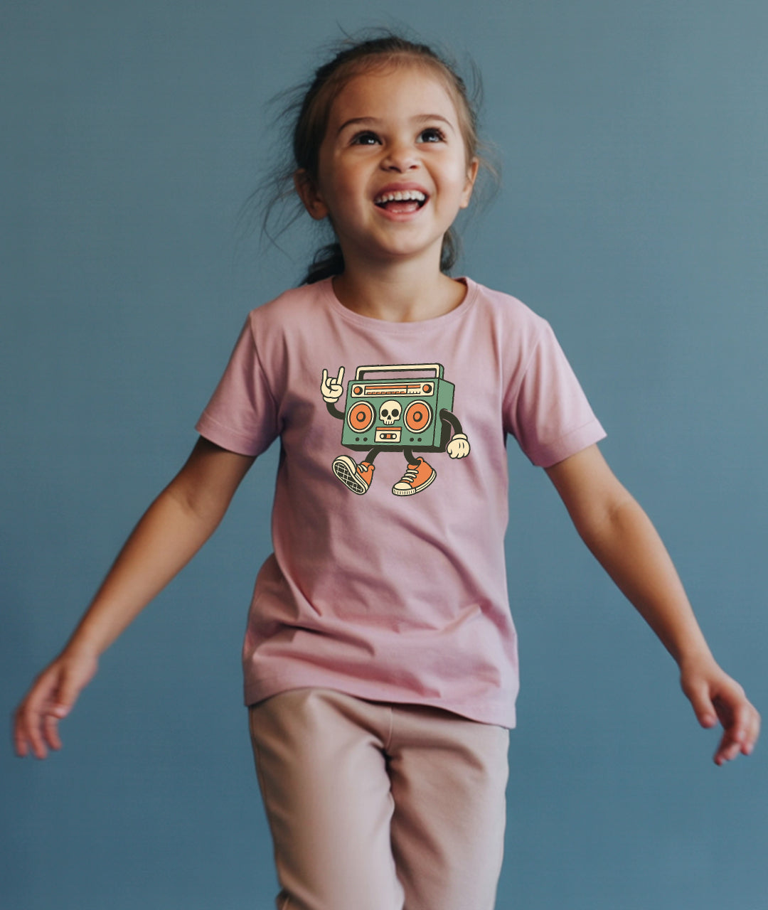 Cartoon Boombox Toddler Tee