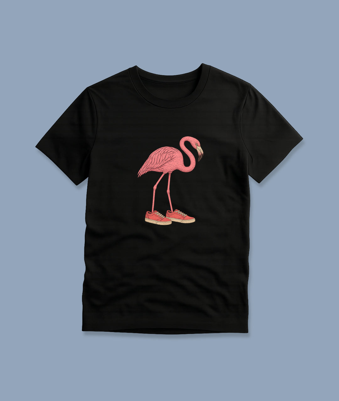 Flamingo in Kicks Youth T-Shirt