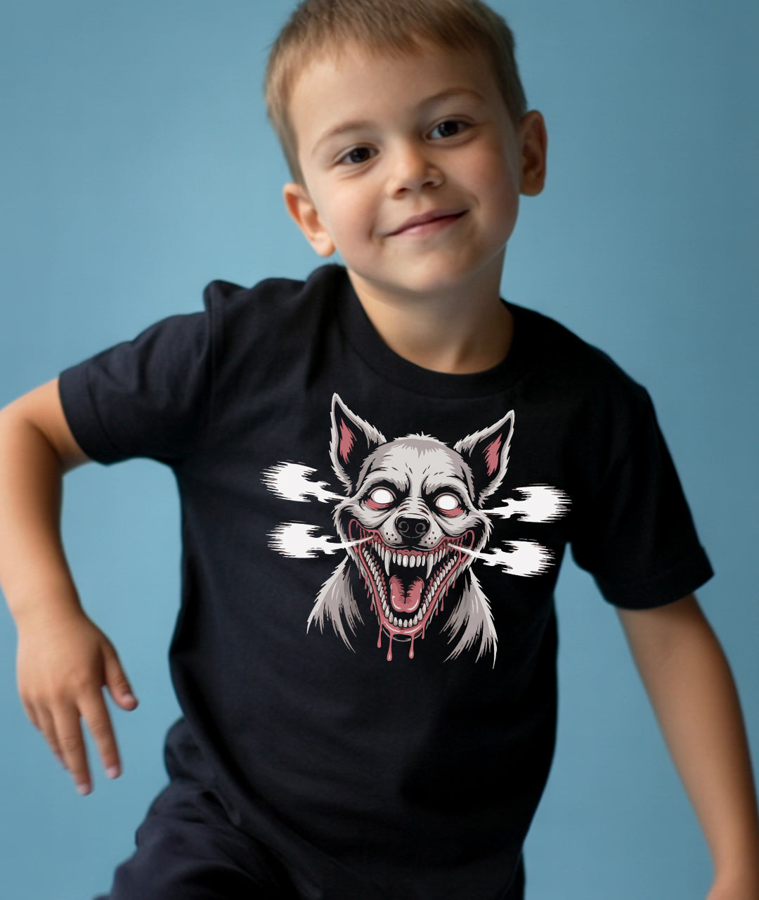 Demon Wolf Toddler Tee