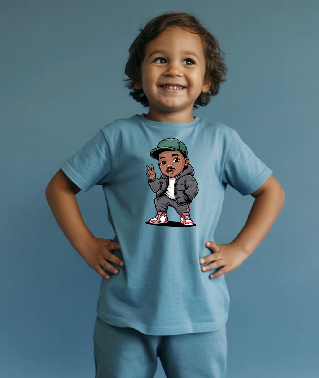Martin Luther King Drip Toddler Tee