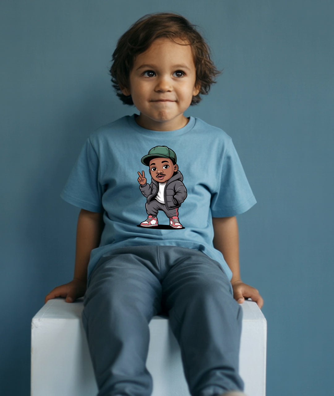 Martin Luther King Drip Toddler Tee