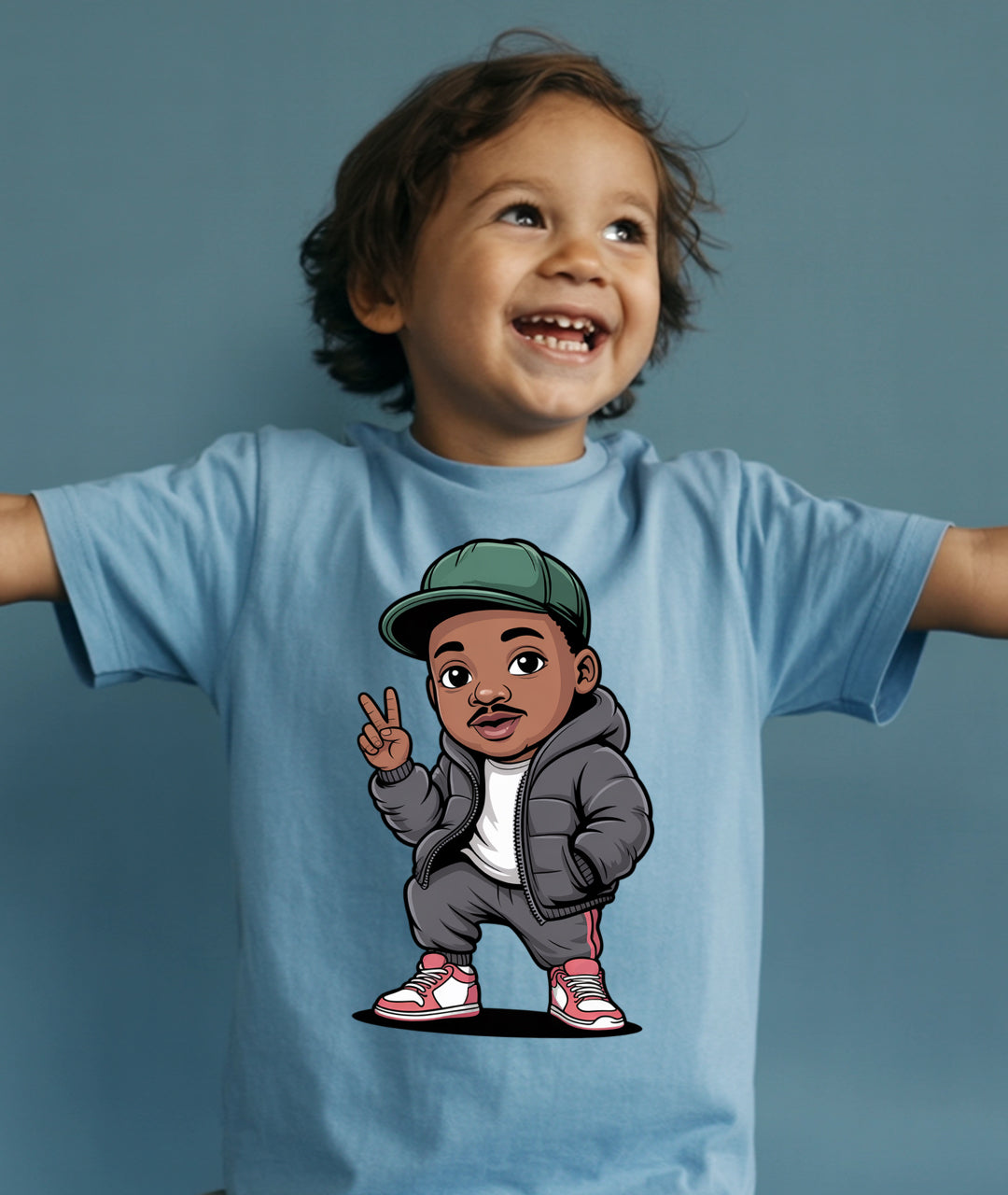 Martin Luther King Drip Toddler Tee