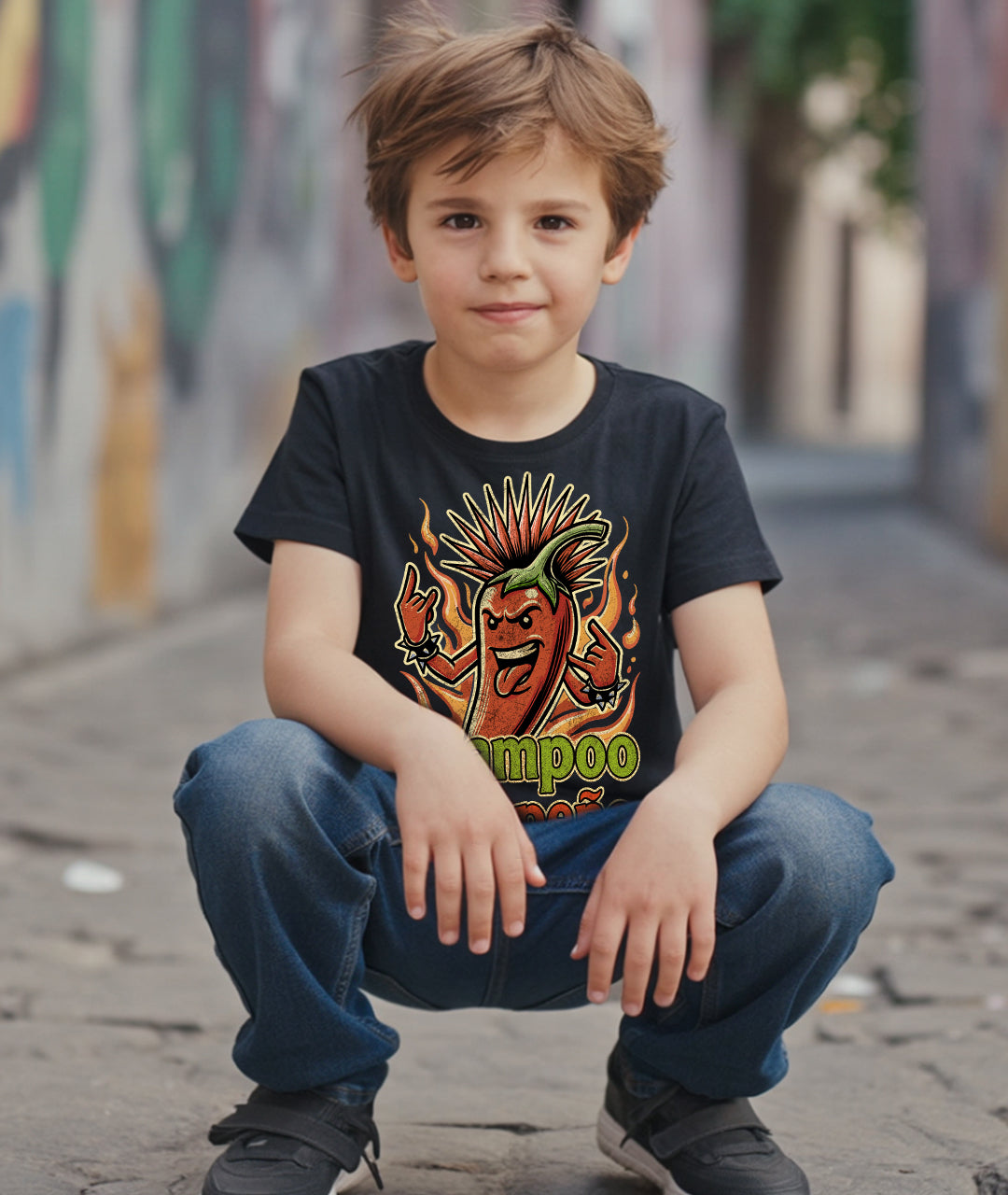 Slouchy & Spicy Toddler Tee