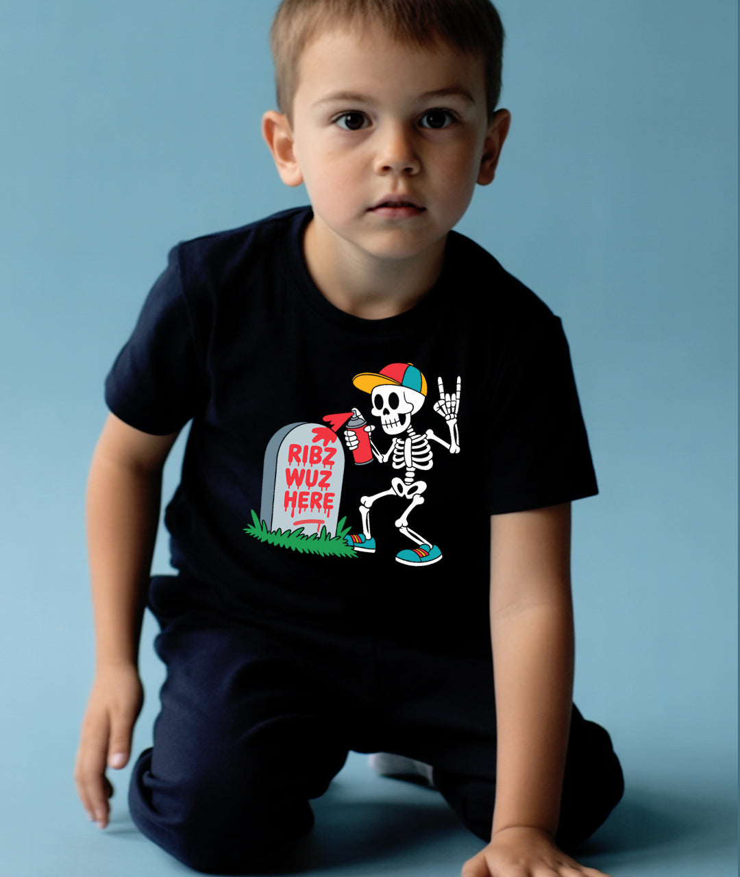 Ribz Wuz Here Toddler Tee