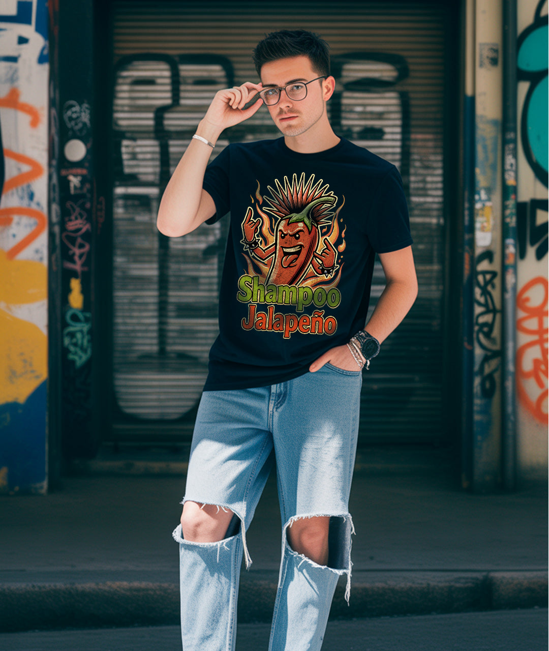 Slouchy & Spicy Unisex Adult Tee