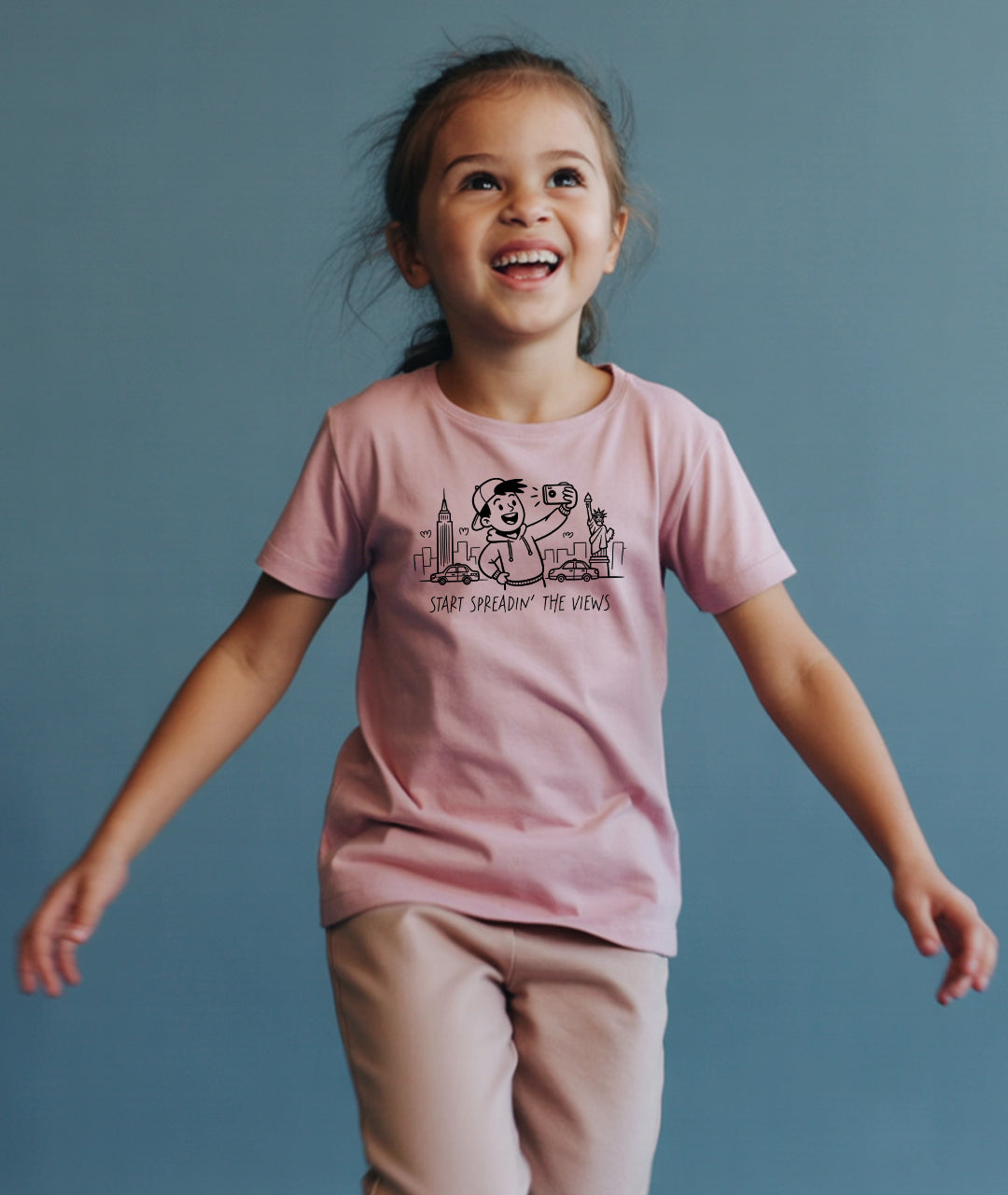 Start Spreading the Views Toddler Tee
