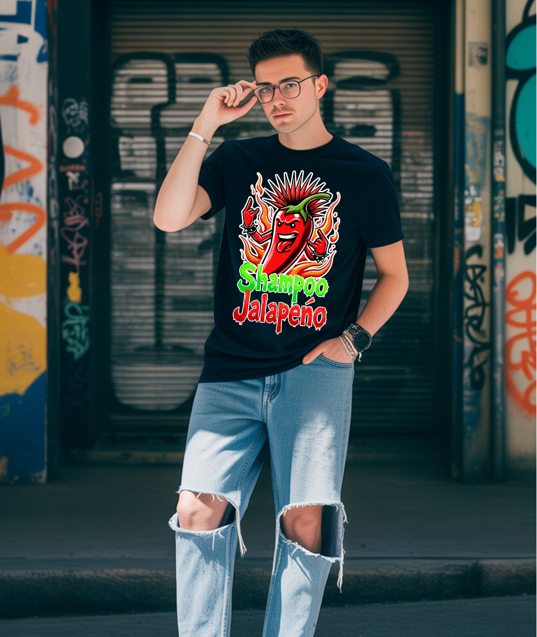 OG Shampoo Jalapeño Unisex Adult Tee