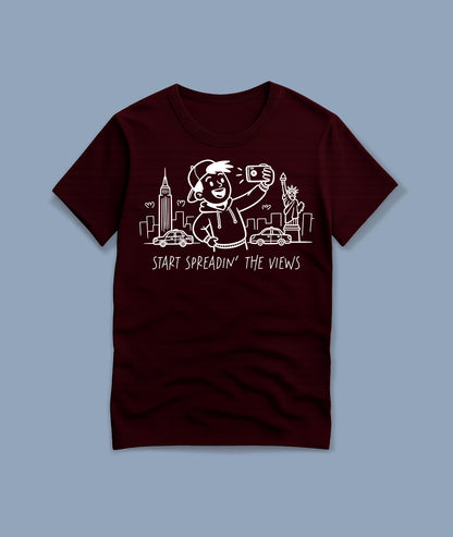 Start Spreadin The Views Youth T-Shirt