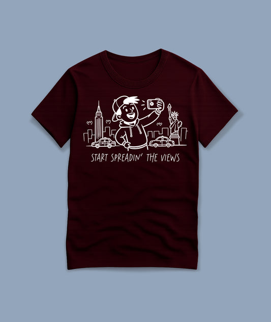 Start Spreadin The Views Youth T-Shirt