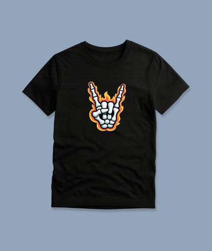 Rock & Roll Bone Hand  Youth T-Shirt
