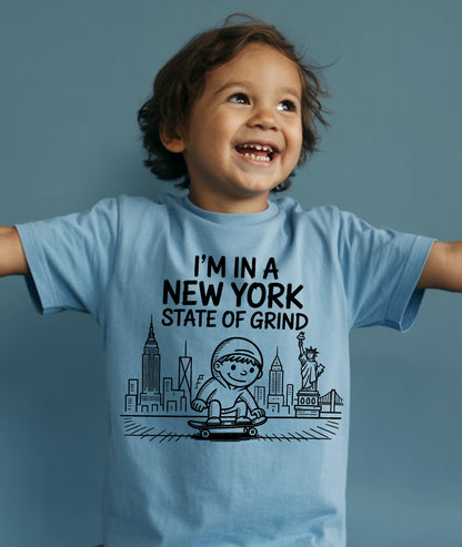 New York State of Grind Toddler Short Sleeve Tee