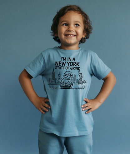 New York State of Grind Toddler Short Sleeve Tee