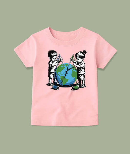 Stitching the Earth Back Together Toddler Tee