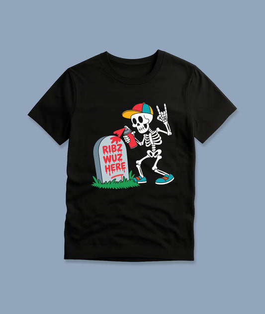 Ribz Wuz Here - Bone Edition Youth T-Shirt