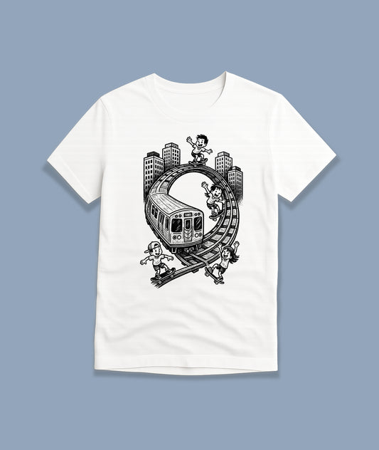 Train City Tour Youth T-Shirt