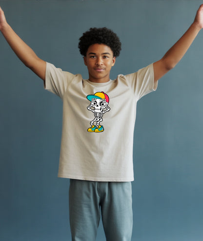 Griddy Skeleton - Bone Edition Youth T-Shirt