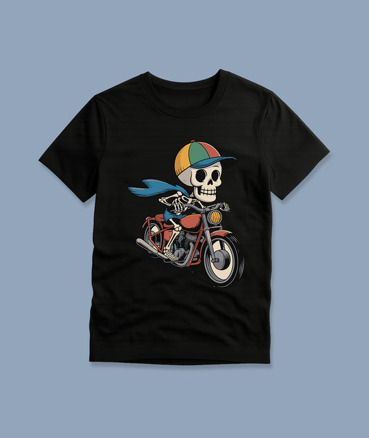 Biker Boney Youth T-Shirt