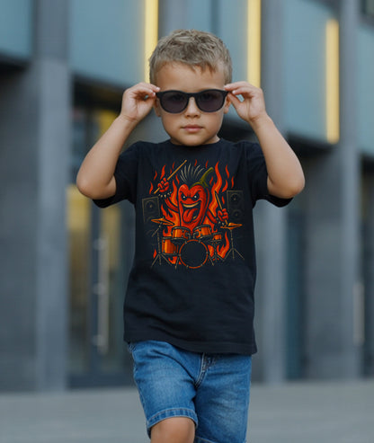 Jalapeno Drummer Toddler Tee